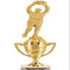 Crown Awards Soccer Trophy, 11" Gold Cup Soccer Goalie Trophies with Engraving Included, 10 Pack Prime view 1