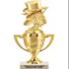 Crown Awards Dance Trophy, 11" Gold Cup Dance Team Trophies with Engraving Included, 10 Pack Prime view 1
