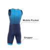 Team KONA Triathlon Race Suit (X-Large, Blue) view 3