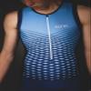 Team KONA Triathlon Race Suit (X-Large, Blue) view 4