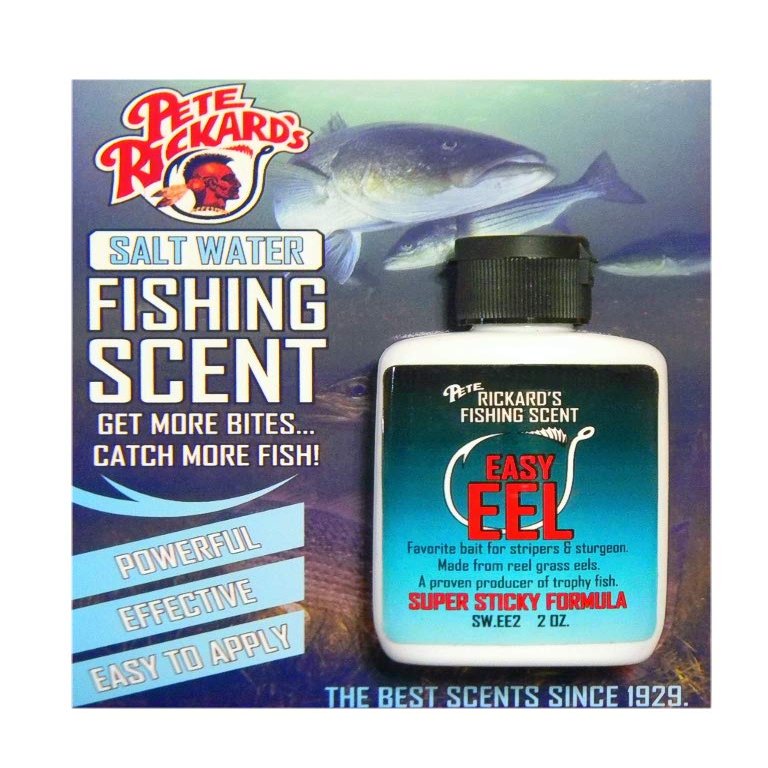 Pete Rickard's Saltwater Easy EEL Fishing Scent Attractant Striped Bass Lure