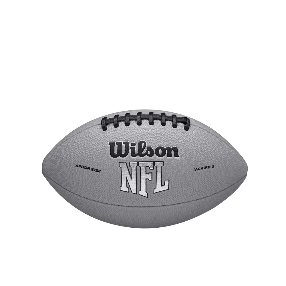 WILSON NFL MVP Football - Junior Size, Grey