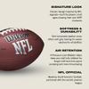 WILSON NFL MVP Football - Junior Size, Grey view 4