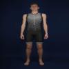 Team KONA Triathlon Race Suit (Small, Grey) view 2