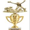 Crown Awards Baseball Trophy, 11" Gold Cup Triple Baseball Trophies with Engraving Included, 10 Pack Prime view 1