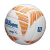 WILSON AVP Modern Classic Outdoor Recreation Volleyball - Official Size, Orange/White view 2