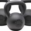 Apollo Athletics 1-Piece Solid Cast Iron Kettlebells - Ideal for Strength Training, Building Muscles, 50LB view 4