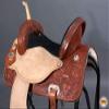 HILASON Western Horse Saddle in American Leather Flex Tree Barrel Trail | for Horses view 4