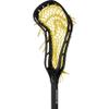 StringKing Womens Complete 2 Pro Offense Lacrosse Stick with Metal 3 Pro Shaft and Women's Type 4 Mesh (Black/Yellow) view 2
