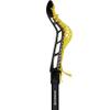 StringKing Womens Complete 2 Pro Offense Lacrosse Stick with Metal 3 Pro Shaft and Women's Type 4 Mesh (Black/Yellow) view 3