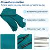 Savvycraft Bimini Top Storage Boot 79"-84" Width Teal Color, Waterproof UV Protection Bimini Top Replacement Boot, Fit Round and Square Tube view 2