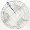 KUFA Stainless Steel Round Crab Trap with sacrificial Anode Zinc & 1/4" x 100' Lead core Sinking Line,11'' Red/White Float,Harness,Caliper,Bait Bag Combo (CT120+CAQ17+ZIN1) view 2