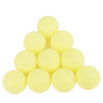 CoscosX 50 Pcs 40mm Colored Ping Pong Balls - Replacement Practice Table Tennis Balls - Training, Washable, Perfect for Ornaments, Crafting, Decorations, Advertising