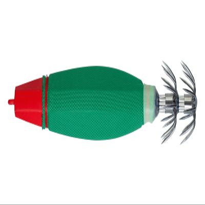 Gamakatsu Speed Metal Squid SF, No. 25, #1, Red/Green