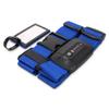 Navaris TSA Luggage Strap - Secure Adjustable Strap for Suitcases with Combination Lock - Lockable Cross Case Travel Belt for Luggage with ID Tag view 1