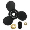 ARKDOZA 13x19 Aluminum Propeller for Yamaha Outboard 60-140HP 3 Blade RH 15 Tooth view 2