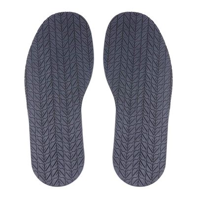MIIDII Shoe Bottom Full Sole Repair Replacement Anti-Slip Rubber, 4mm Thickness 1 Pair (Black)