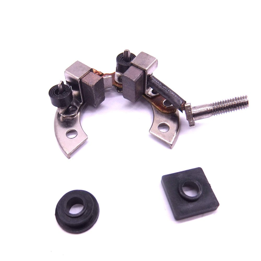 Boat Motor 689-81840-11 Brush Holder for Yamaha Outboard Engine Starter Motor 6HP 8HP 9.9HP 25HP 30HP 40HP 50HP 60HP 70HP, for Sierra Marine 18-56002