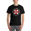 Absurd Ink Umbrella UBCS Distressed T-Shirt (US, Alpha, 4X-Large, Regular, Regular, Black) view 3