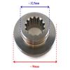 ITACO Boat Motor Propeller Spacer 663-45987-02-00 01 T40-04000018 for Yamaha Parsun Hidea Outboard 40hp C40 F40 F50 F60 2/4-stroke Marine Engine view 2