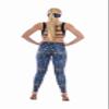 Slipins Sea Legs Sun Protective Leggings with 60+ UPF Protection - for Yoga, Surfing, Swim, Diving, Snorkeling, Water Sports view 2