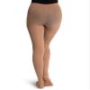 Capezio womens Seamless Tight, Light Suntan, 1X-2X US view 3