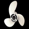 ITACO Boat Motor Aluminum Propeller 8 1/2x8 1/2 -N 6G1-45941-00-EL 6G1-45941-00-00 for Yamaha 6hp 8hp 9.9hp F6 F8 F9.9 Boat Engine 8.5x8.5 view 1
