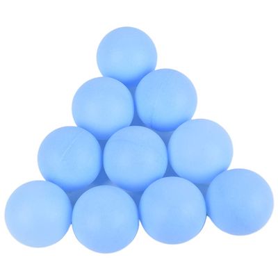 CoscosX 50 Pcs 40mm Colored Ping Pong Balls - Replacement Practice Table Tennis Balls for Training, Washable Beer Pong, Ornaments, Crafting, Decorations, Advertising