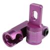 AMEYXGS Archery Bow Stabilizer Single Side V-bar Fully Adjustable V-Bar Mount Quick Disconnect Bow Rod Stabilizer (Purple) view 3