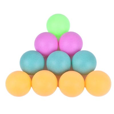 CoscosX 50 Pcs Ping Pong Balls 40mm Colored Replacement Table Tennis Balls Training Washable Beer Ping Pong Balls Perfect for Ornaments, Crafting, Decorations, Advertising