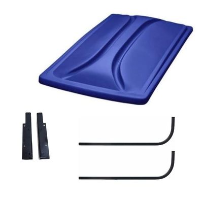 3G 80" Blue Extended Roof Kit for Club Car Precedent Golf Carts