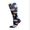 Hocsocx Smiley Sushi Socks Performance Liner Moisture-Wicking Protection for Field Hockey, Ice Hockey, and Soccer view 1