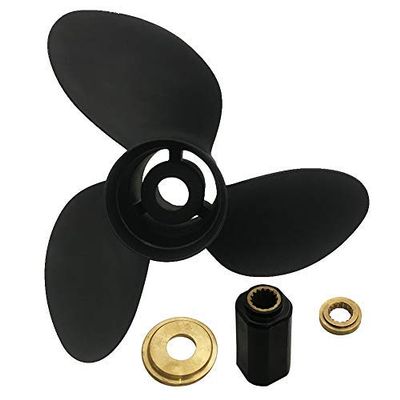 ARKDOZA 3 Blade Boat Propeller for Tohatsu/Nissan Outboard BFT115/150/200/225/250 RH 15 Tooth (16 (dia) x 18 1/2 (pitch))