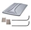 3G 80" Silver Extended Roof Kit for Club Car DS Golf Carts 2000+ view 1