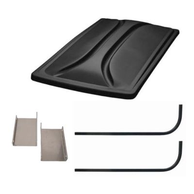 3G 80" Black Roof Kit for Club Car DS Golf Carts 2000+