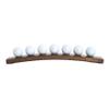 Wine Barrel Golf Ball Display, Dark Walnut Finish, Choice of Size view 1