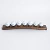 Wine Barrel Golf Ball Display, Dark Walnut Finish, Choice of Size view 3