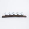 Wine Barrel Golf Ball Display, Dark Walnut Finish, Choice of Size view 4