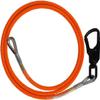 Steel Core Flip Line, 1/2 in x 10 ft - USA Made, Aluminum Swivel, Arborist Equipment view 1