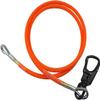 Steel Core Flip Line, 1/2 in x 10 ft - USA Made, Aluminum Swivel, Arborist Equipment view 2