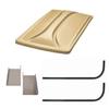 3G 80" Tan Roof Kit for Club Car DS Golf Carts 2000+ view 1