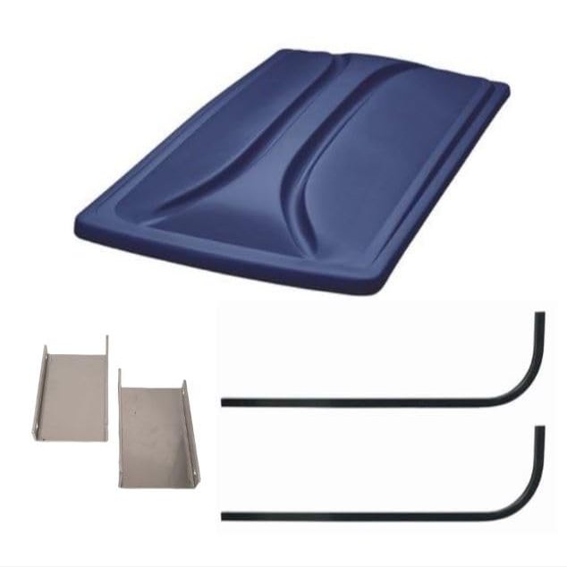 3G 80" Navy Extended Roof Kit for Club Car DS Golf Carts 2000+