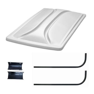 3G 80" White Extended Roof Kit for Yamaha G29/Drive & Drive II Golf Carts 2007+