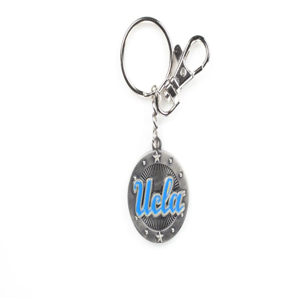 Aminco NCAA UCLA Bruins Unisex Impact Keychain, Silver, 2-inches