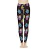 Dremagia Cupcakes Cakes Sweet Food Print Yoga Leggings High Waisted Athletics Length Tights Sport Gym Pilates view 3