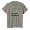 Kids Pop-Pop's Fishing Buddy Grandson or Granddaughter Fish T-Shirt view 1