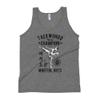 Tae Kwan Do World Martial Arts Champion Unisex Tank Top Athletic Grey view 1