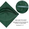 Happy Secret Matte Graduation Cap with 2026 Tassel for Adults Adjustable Elastic Unisex for High School College Ceremony Forest Green view 3