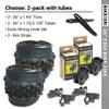 26 Inch Bike Tire Replacement Kit for Mountain Bike Tires 26 X 1.95 Includes Tools. with or Without Tubes Choose 1 or 2 Packs. (2 Tires & 2 Tubes) view 3
