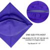 Happy Secret Matte Graduation Cap with 2026 Tassel for Adults Adjustable Elastic Unisex for High School College Ceremony Purple view 3